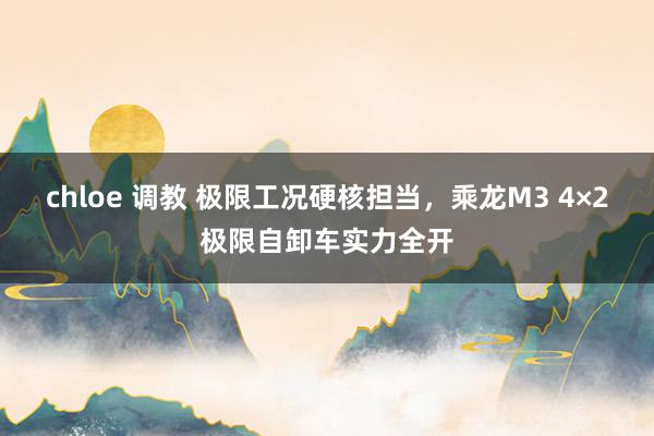 chloe 调教 极限工况硬核担当，乘龙M3 4×2极限自卸车实力全开